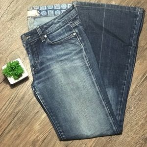 PAIGE PREMIUM DENIM | Low Waist Bootcut Jeans | 27